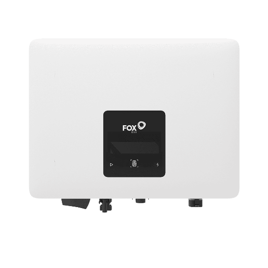 Fox ESS S1500 G2 1.5kW single-phase string inverter with compact white casing and black display panel